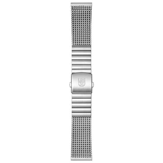 Edelstahl Milanese Mesh Armband 24 mm, FMX.2404.ST.K