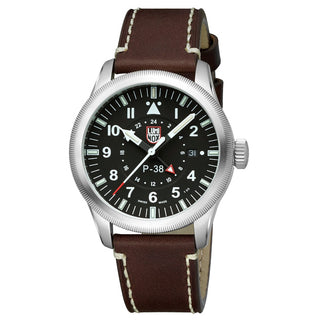 Air Pilot P-38 LIGHTNING, 42 mm, Pilotenuhr - 9521, Frontansicht 