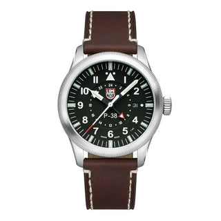 Air Pilot P-38 LIGHTNING, 42 mm, Pilotenuhr - 9521, Frontansicht 