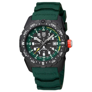 Bear Grylls Survival, 43 mm, Taucheruhr, XB.3735, Seitenansicht mit Krone und Armband