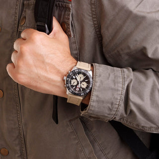 Pacific Diver Chronograph, 44 mm, Taucheruhr - 3150, Uhr getragen