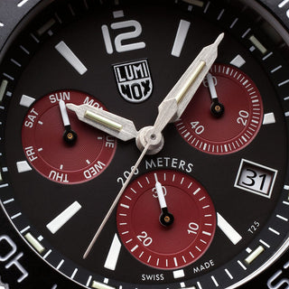 Pacific Diver Chronograph, 44 mm, Taucheruhr - 3155.4, Ziffernblatt