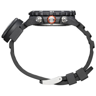 Bear Grylls Survival, 45 mm, Chronograph mit Kompass - 3741, Seitenansicht mit Krone und Armband